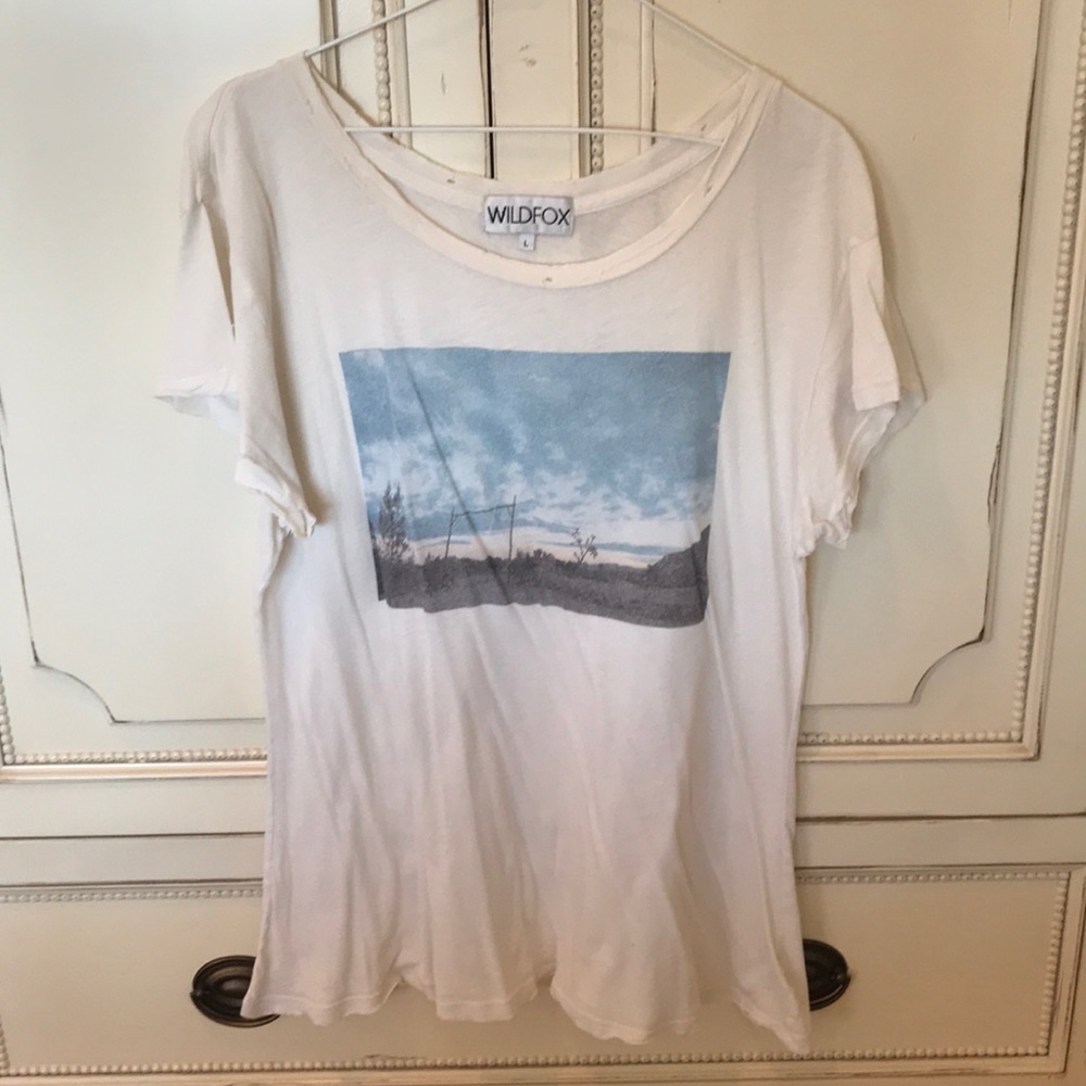 Wildfox 🦊 Distressed Tee